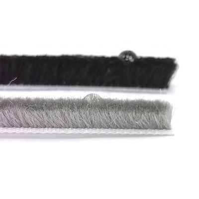 CLJ Aluminium Sliding Window Strip Weather Strip Silicone Wool Pile Seal Strip For Glass Door Pile Height 3-25mm / Width 3-50mm