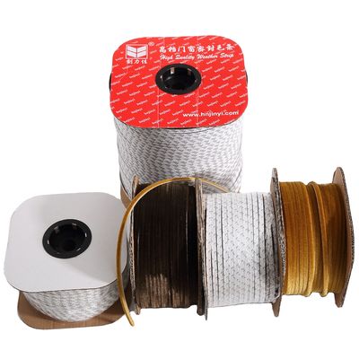 Wysokość stosu mieszkalnego 3-25 mm CLJ Stosunek pieczęci pogody Striping Wool Pile Mohair Strip pogody dla okna drzwiowego