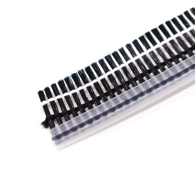 Wielokręgowy ekran nachylony szczotką z wełny dla trwałych drzwi aluminiowych i okien