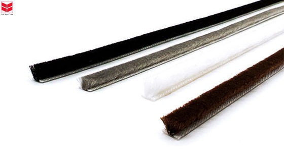 Ślizgowe drzwi okna uszczelnienie szczotka pasów wełny stos kleju pasów pogodowych