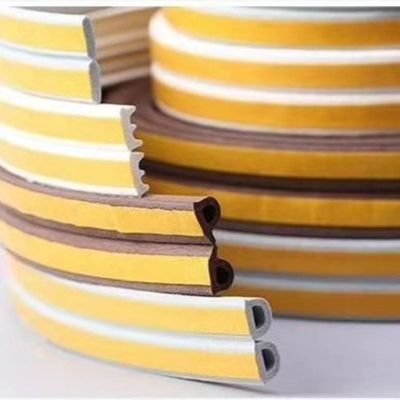 100% PP Wysokość stosu 25 mm Szerokość 50 mm Gumowa uszczelka drzwiowa