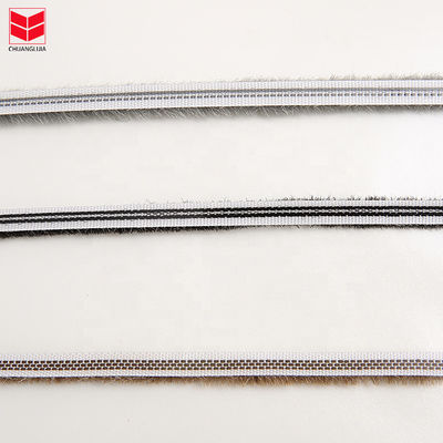 Auminium drzwi i okna Silikonowa podstawa bez zrzucania Aluminium Drzwi przesuwne Okno pogody Paska szczotkowa uszczelniona na 50000 metrów