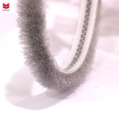 CLJ Włonny stos uszczelniający nie silikonowy pasek pogodowy Puffy Fur dla drzwi i okien Auminium