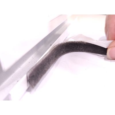 CLJ Aluminium Sliding Window Strip Weather Strip Silicone Wool Pile Seal Strip For Glass Door Pile Height 3-25mm / Width 3-50mm
