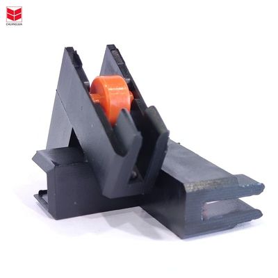 Aluminiowe akcesoria do drzwi oknowych, przesuwane plastikowe rolki o nowoczesnym designie