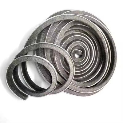 Nowoczesny design Dekoracja wnętrz Akcesoria Klejna pieczęć drzwiowa Płytka pogodowa Striping Pile Płytka pogodowa dla okien Czarny