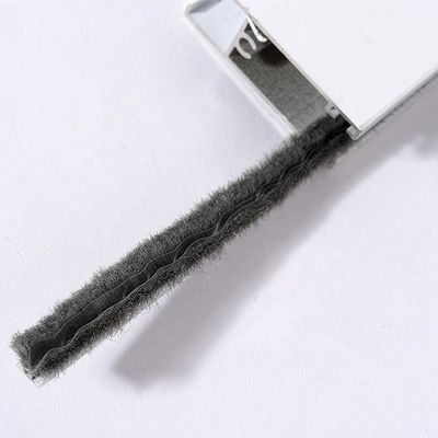 ISO9001 2008 Certyfikowany wysokotemperaturowy szczotkowy uszczelnienie wiersz wełny stos pogodowy pas do drzwi przesuwnych z aluminium