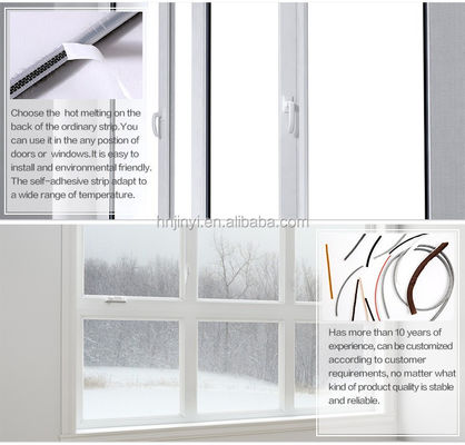 Szpitalna izolacja akustyczna silikonowa taśma uszczelniająca dla drzwi i okien aluminiowych w nowoczesnym stylu projektowania