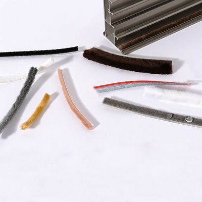 Włonka 100% PP Aluminiowa paska oknowa Paska pogodowa do akcesoriów do okien i drzwi Kolory Czarny/Szary/Brawny/Biały/Inny