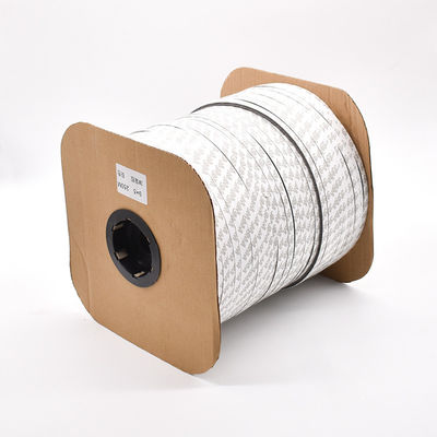 100% Pp Material Wool Pile Weather Strip z nowoczesnym stylem projektowania i certyfikatem ISO9001 2008 z w czarno szarych kolorach