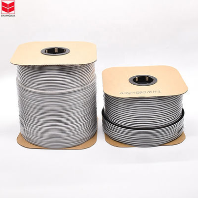 100% Pp Material Wool Pile Weather Strip z nowoczesnym stylem projektowania i certyfikatem ISO9001 2008 z w czarno szarych kolorach